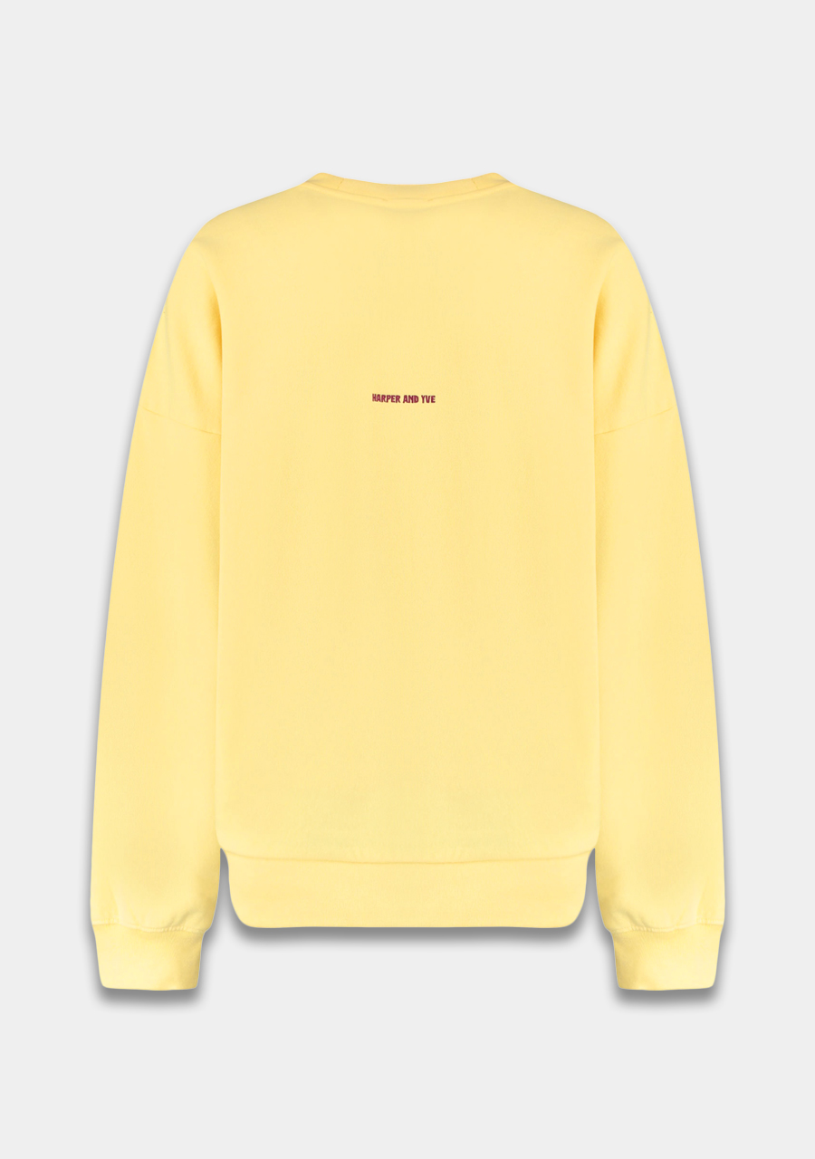 Harper & Yve Sweater Lex SS6Y503 Licht geel