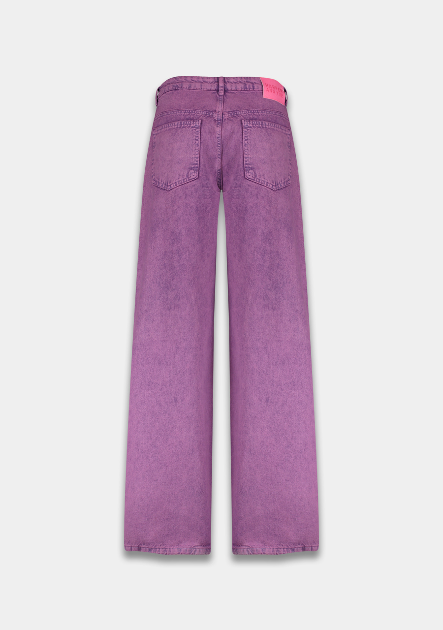 Harper & Yve Jeans Mayra SS25D104 Paars