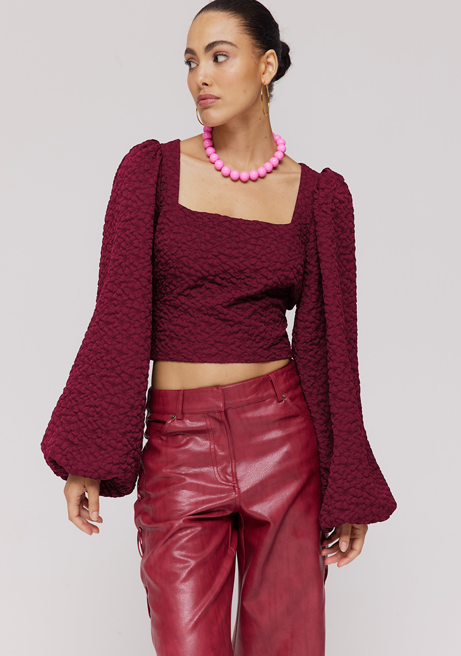 Harper & Yve Top Sisi DW25P619 Rood