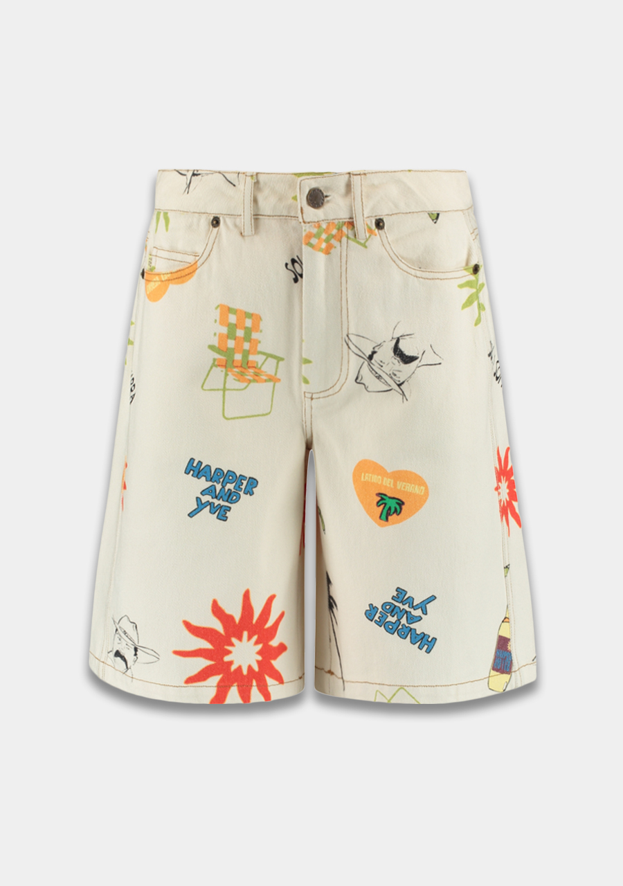 Harper & Yve Short Fayra HS6C107 Ecru