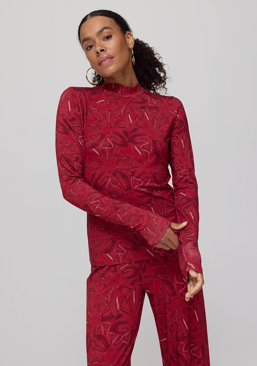 Harper & Yve Top Jane AW25T504 Rood