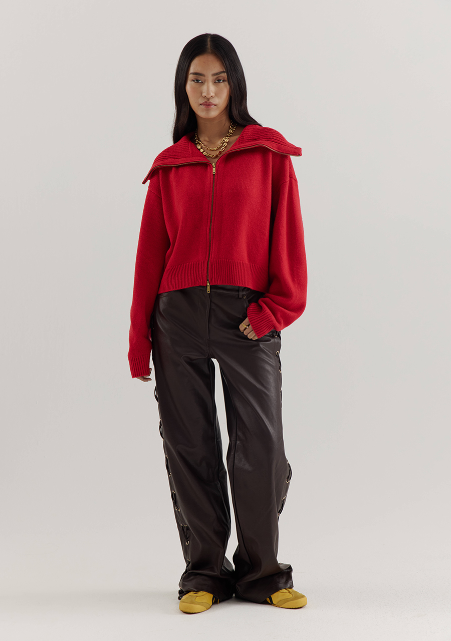 Harper & Yve Vest Isa AW25W801 Rood