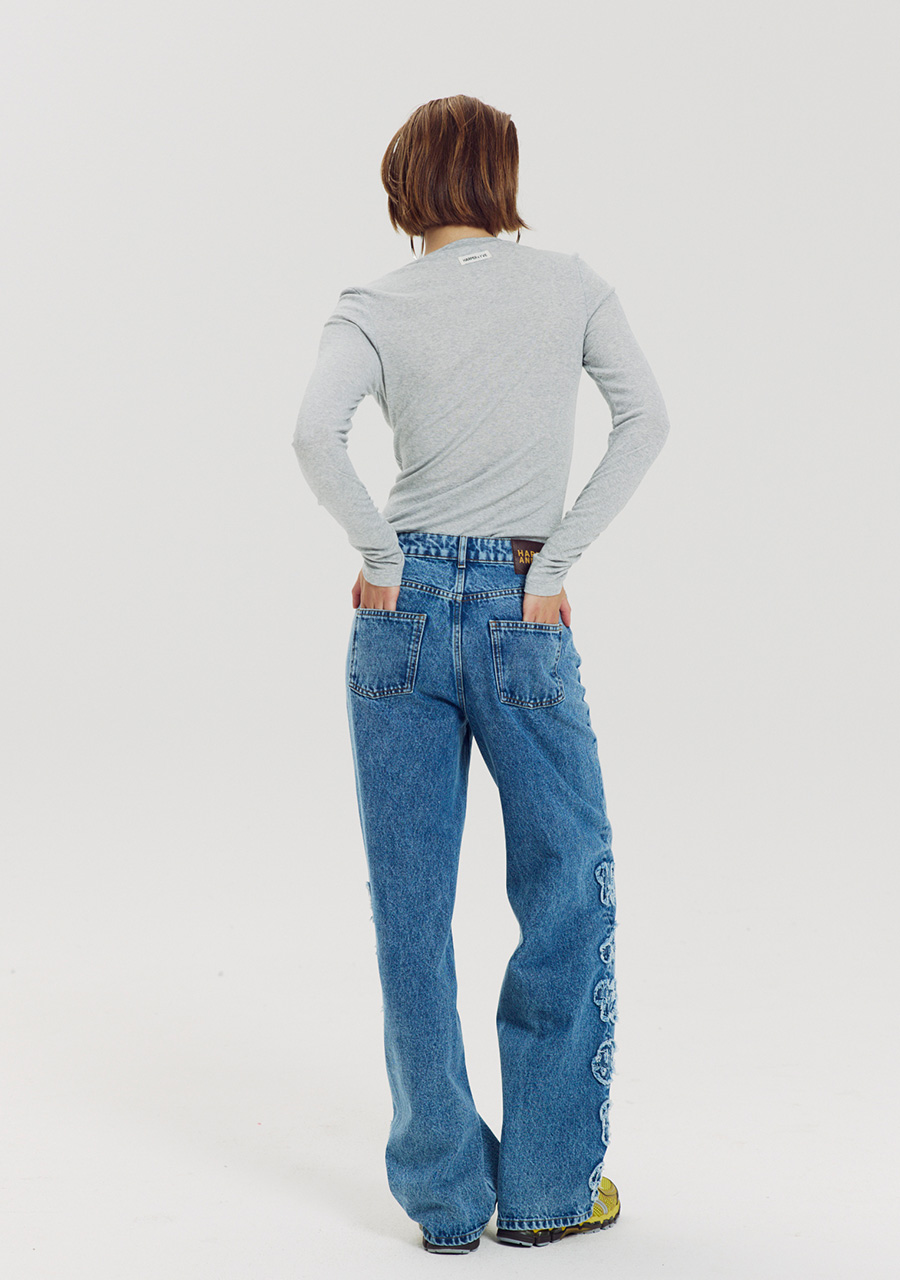 Harper & Yve Jeans Yve AW6R100 Jeans blauw