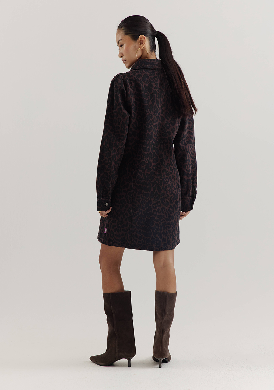 Harper & Yve Jurk Zara AW25R900 Donker bruin