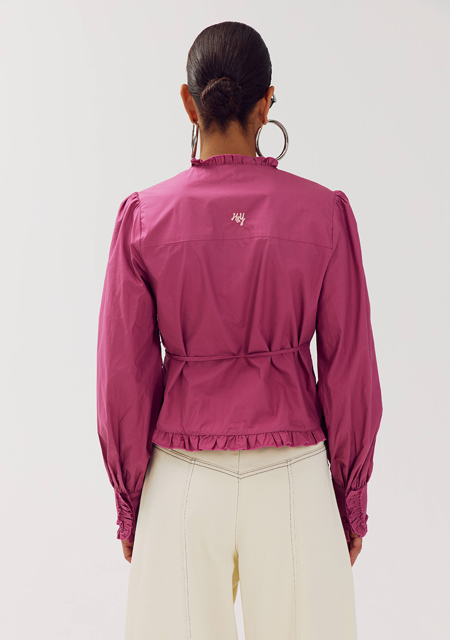 Harper & Yve Blouse Coby AW6P603 Donker rose
