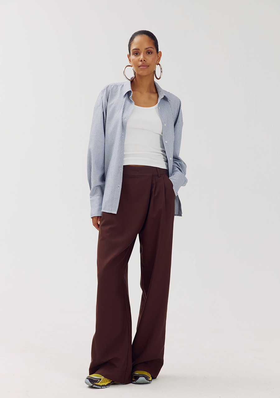 Harper & Yve Broek Sydney AW6N105 Donker bruin