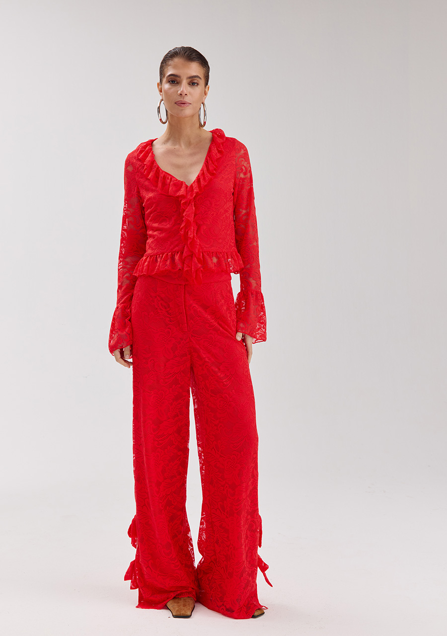 Harper & Yve Broek Nola SS6P103 Rood