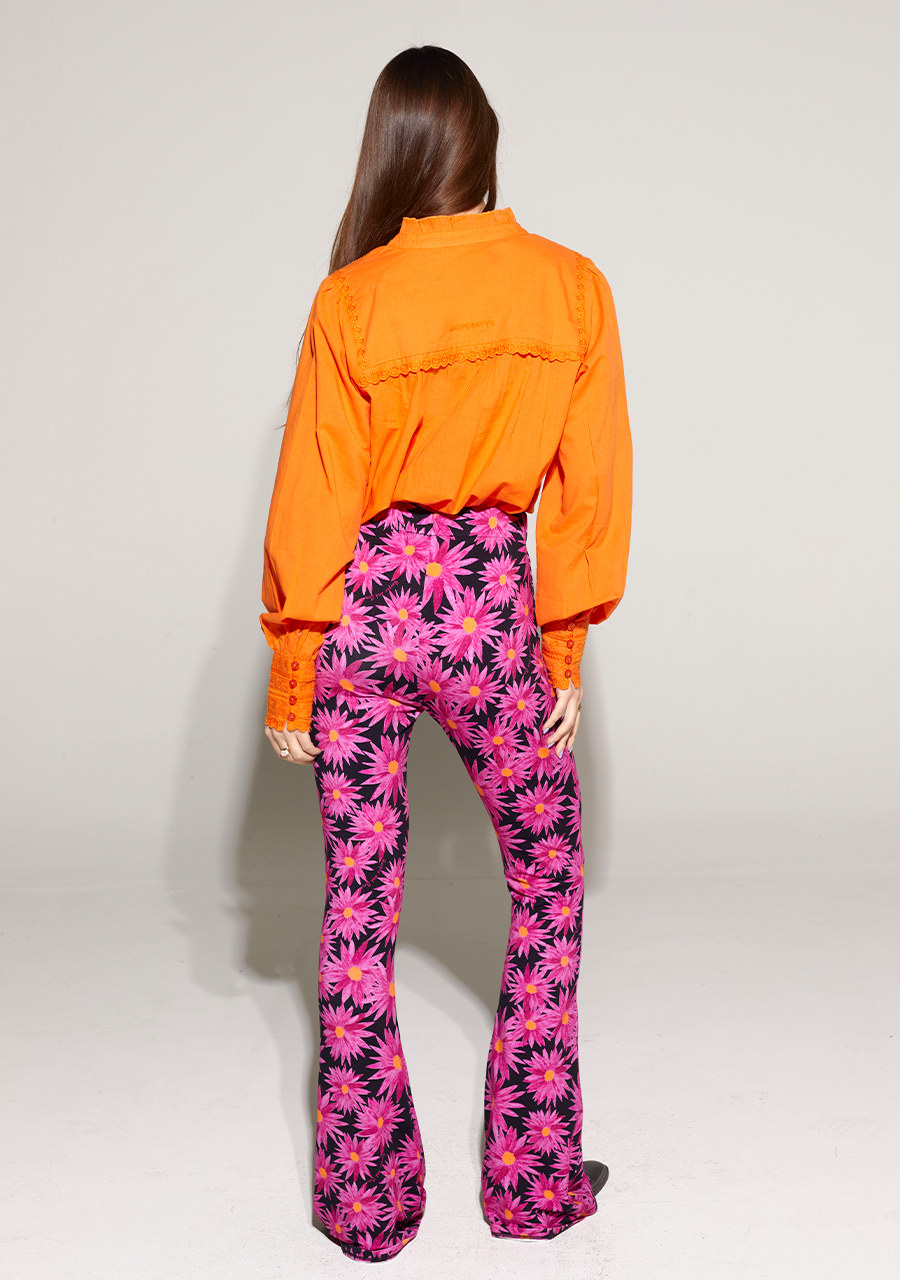 Harper & Yve Blouse Yasmin SS24A601 Oranje Harper & Yve Blouse Yasmin SS24A601 Oranje
