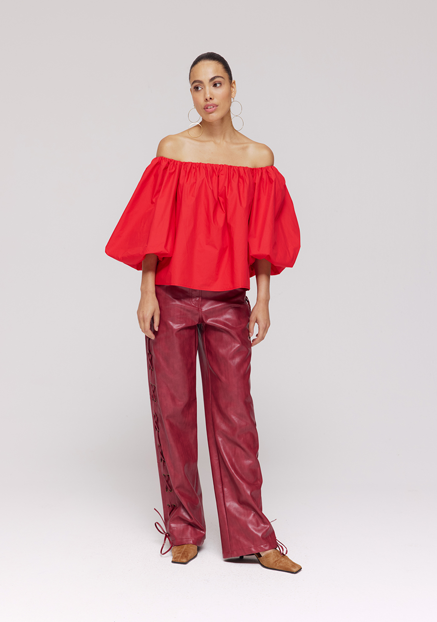 Harper & Yve Blouse Lauren DW25P612 Rood