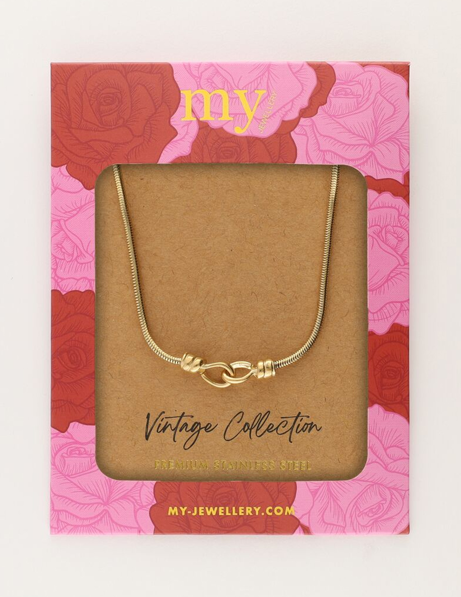 My Jewellery Vintage ketting connected MJ11234 Goud