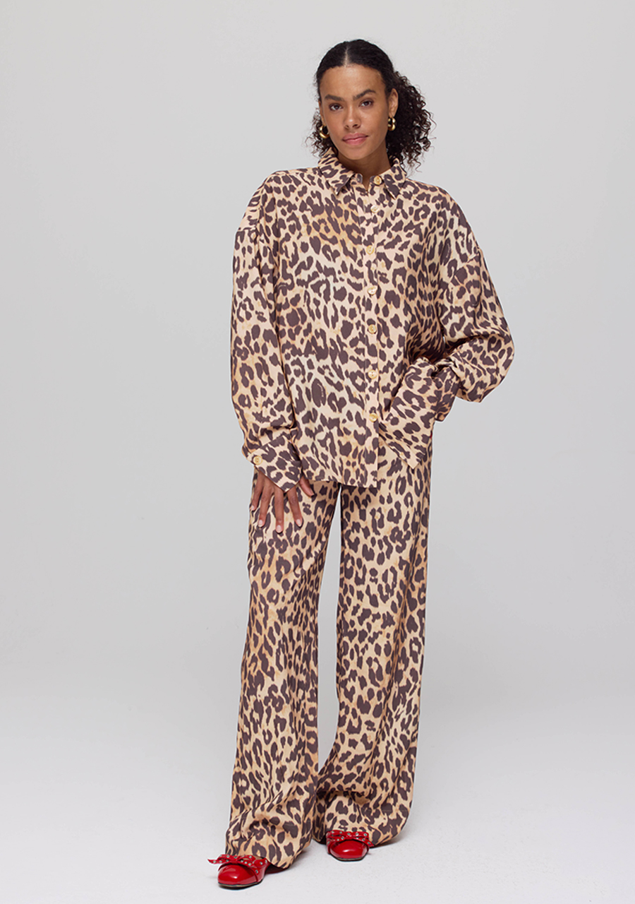 Harper & Yve Blouse Yelena AW25P610 Bruin