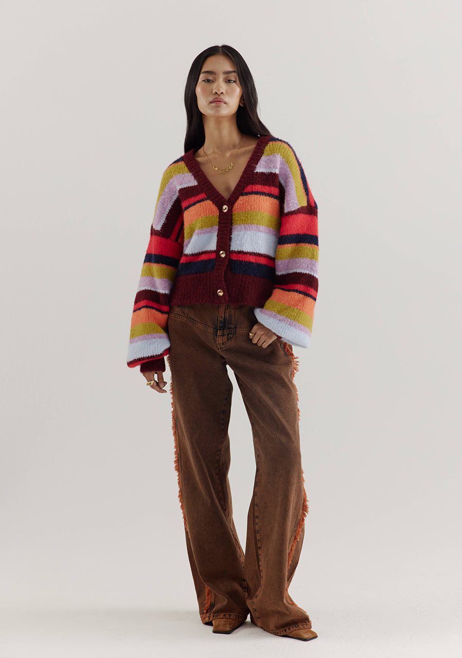 Harper & Yve Vest Noor AW25W800 Rood