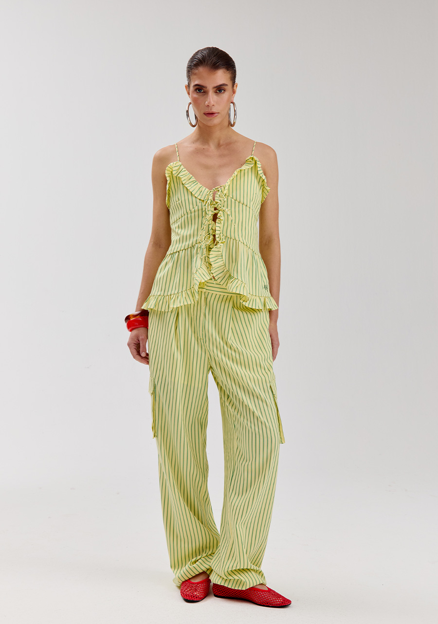 Harper & Yve Broek Daan HS6P103 Geel