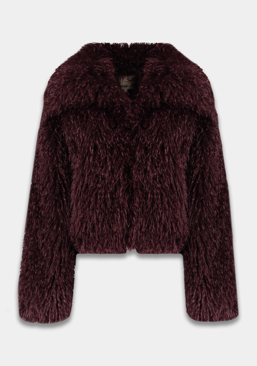 Harper & Yve Jacket Stacy AW25N206 Donker bruin