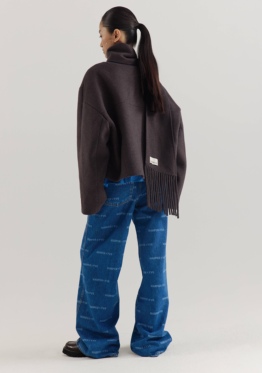 Harper & Yve Jack Kisha AW25N220 Donker Grijs