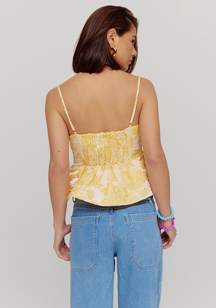 Harper & Yve Top Day HS25P408 Geel