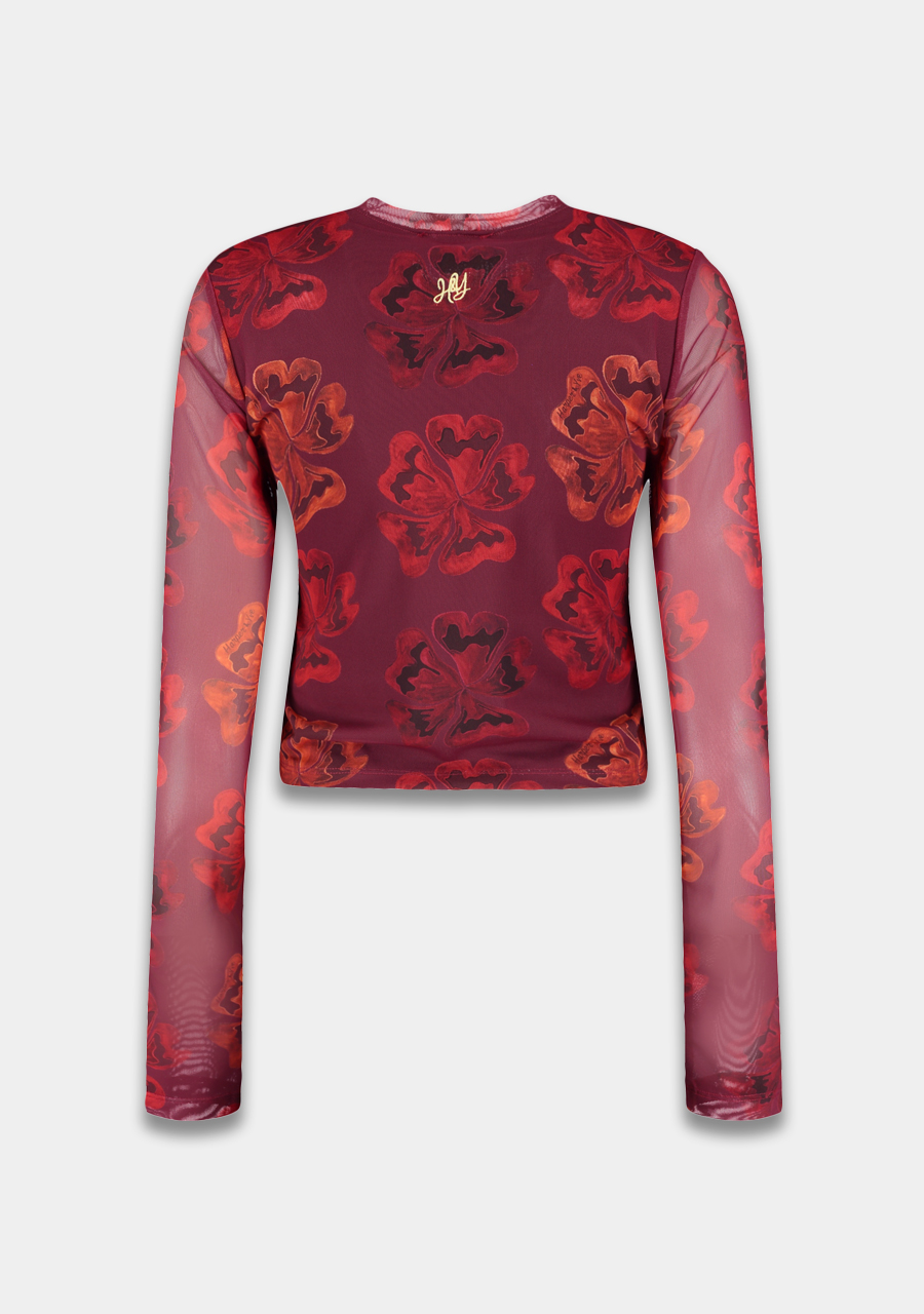 Harper & Yve Top Steff SS6T506 Rood