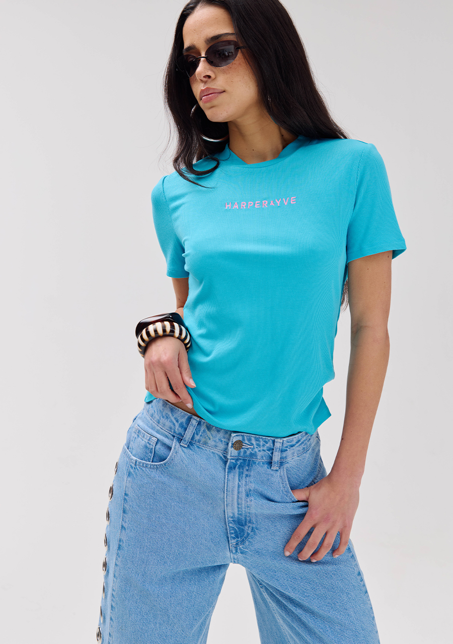Harper & Yve Top Cammy HS6P415 Licht blauw