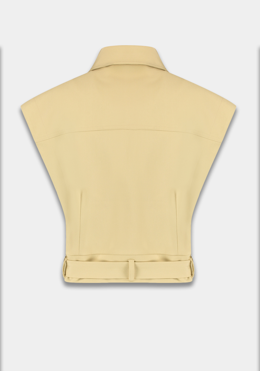 Harper & Yve Gilet Katie SS25N204 Beige