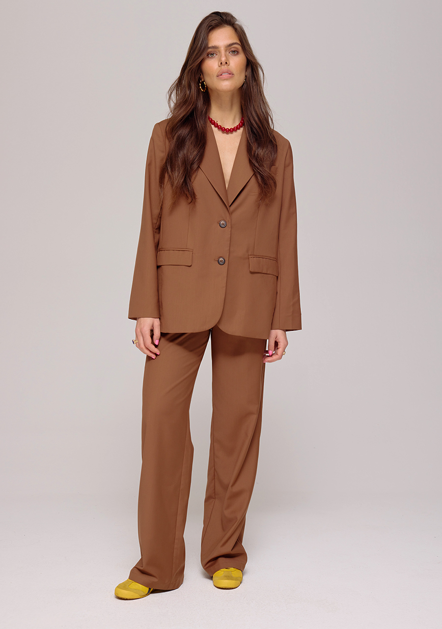 Harper & Yve Broek Myla AW25N106 Licht bruin