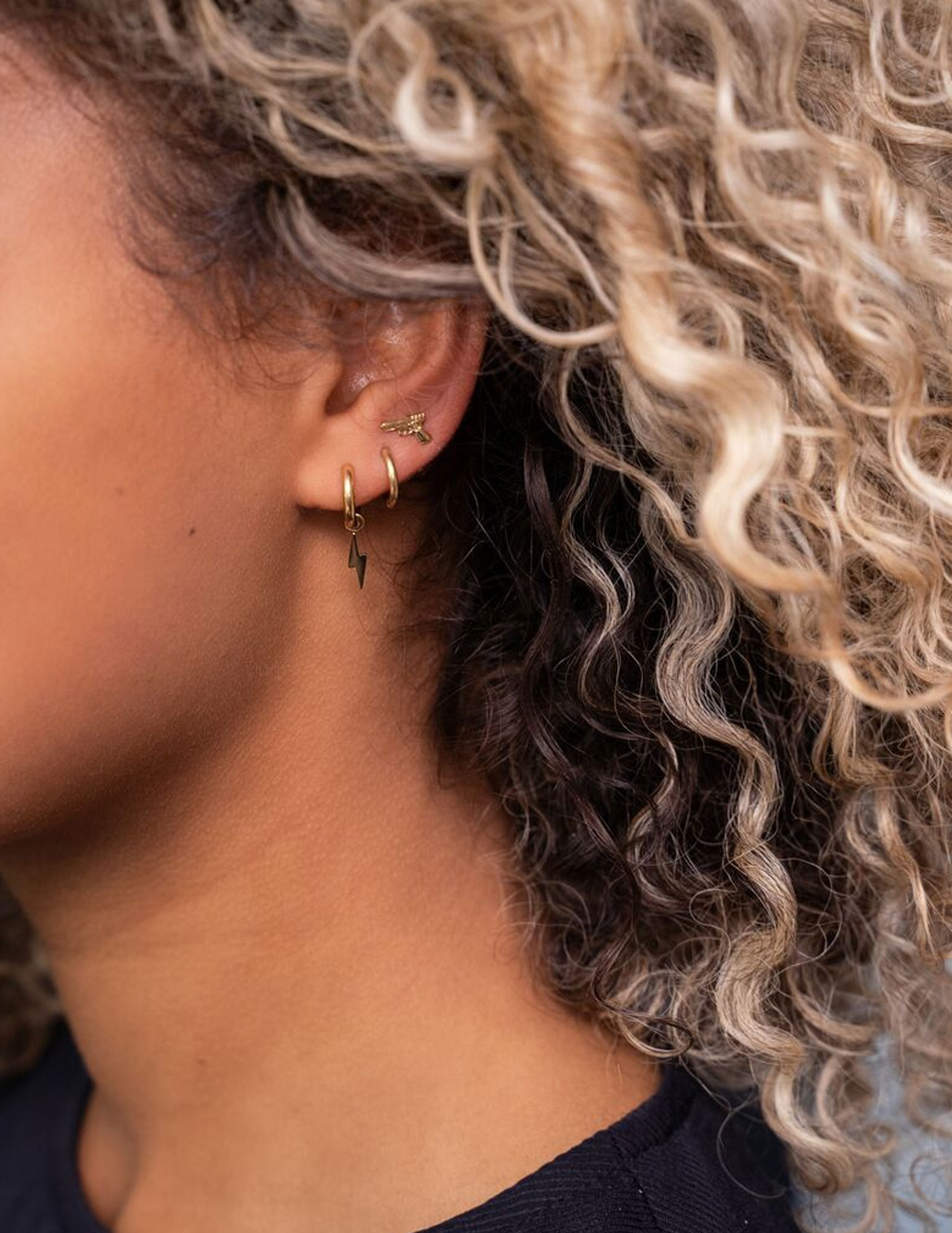 My Jewellery Oorbellen bliksemschicht MJ07339 Zilver