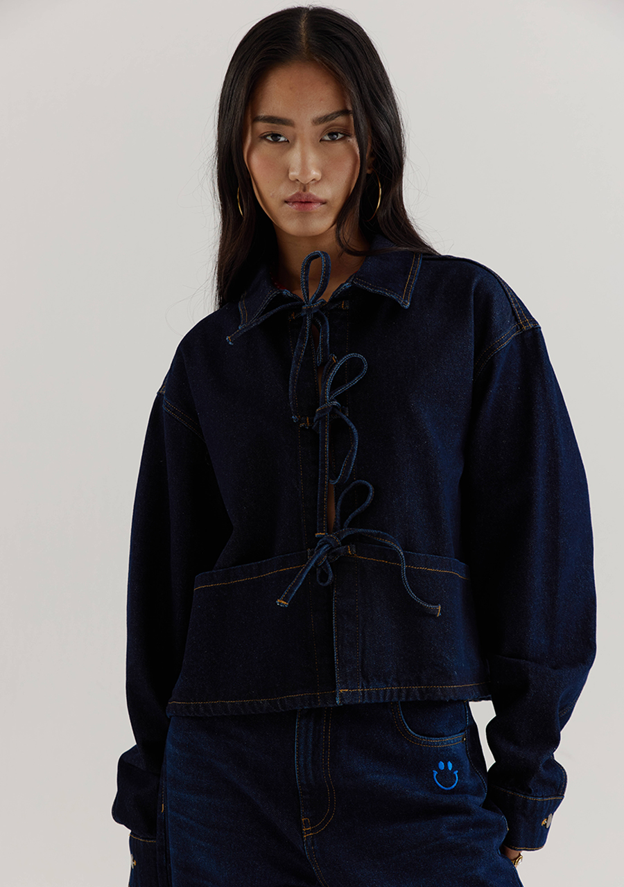 Harper & Yve Jacket Wally AW25R201 Donker blauw