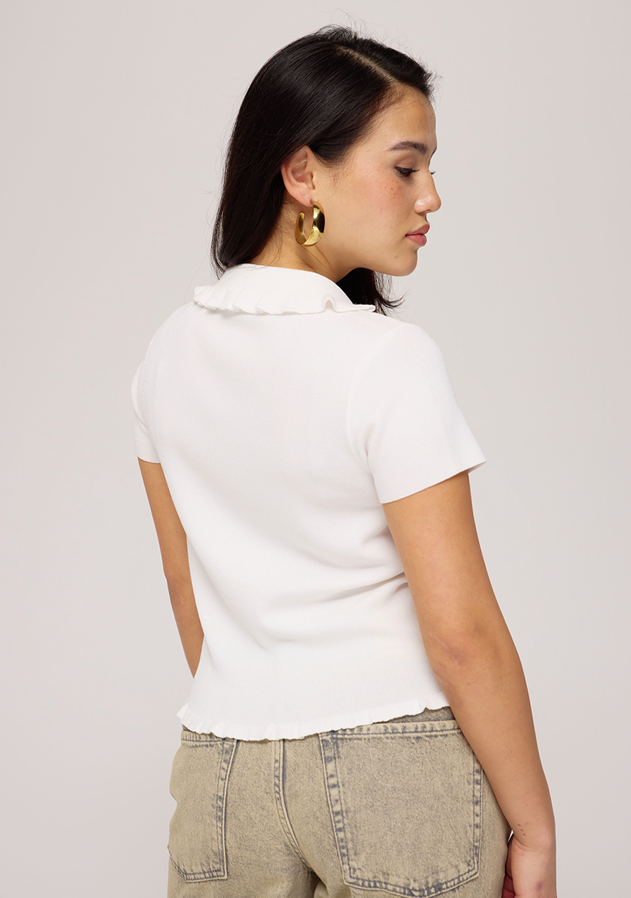 Harper & Yve Top Semmy SS25P401 Ecru