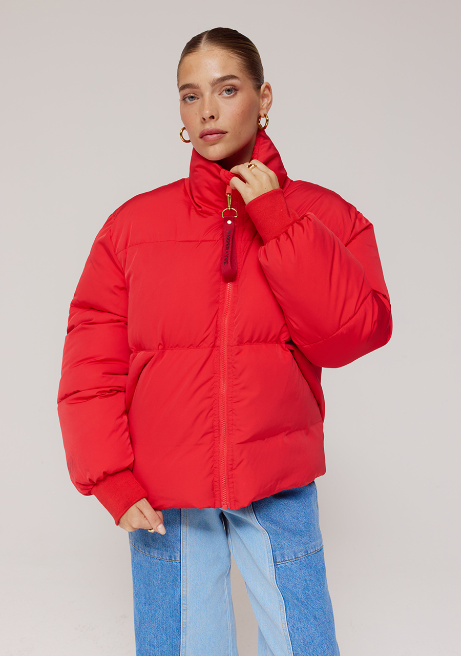 Harper & Yve Winterjas Marly AW25N226 Rood