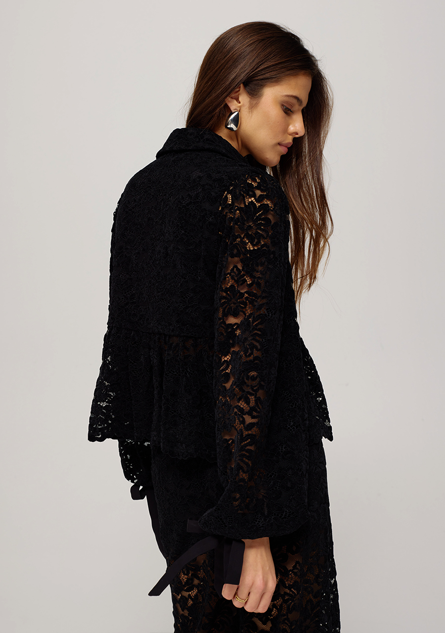 Harper & Yve Blouse Maral SS25P606 Zwart