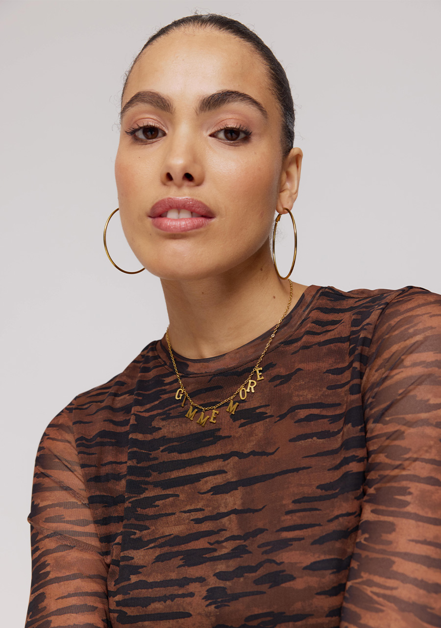 Harper & Yve Ketting Gimme more DW25BACC12 Goud