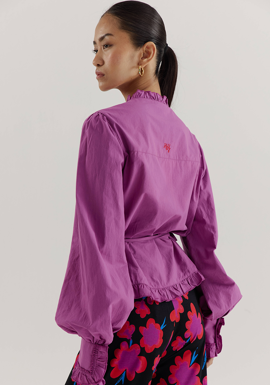 Harper & Yve Blouse Coby AW25P607 Paars
