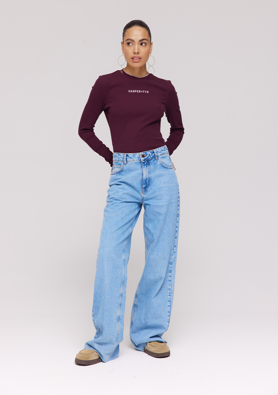 Harper & Yve Jeans Yve DW25R111 Licht blauw