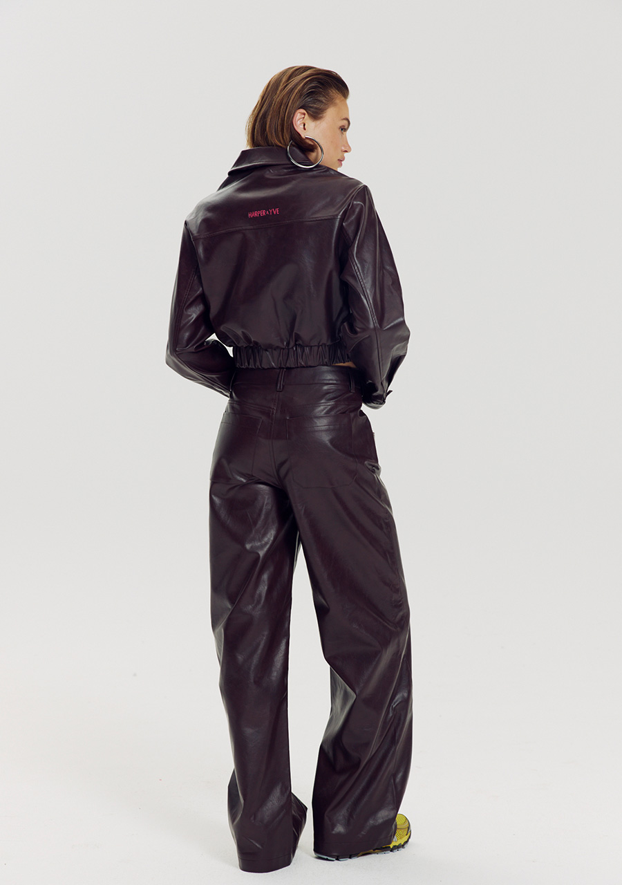 Harper & Yve Broek Meave AW6N104 Donker Paars
