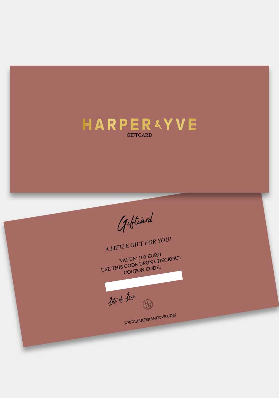 Harper & Yve Giftcard t.w.v 100 euro Giftcard €100 Multi