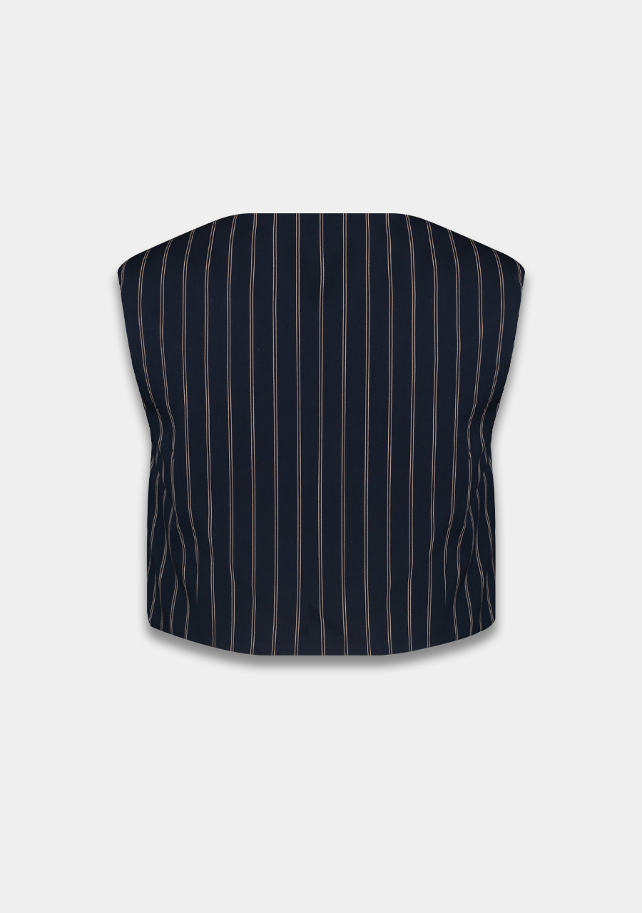 Harper & Yve Top Sabrina DW25N401 Donker blauw