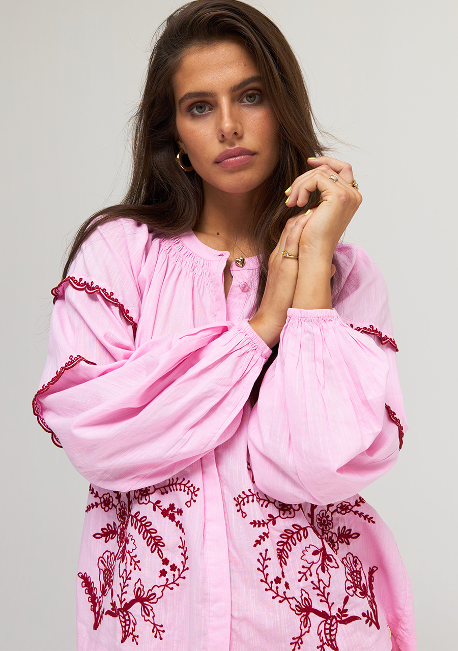 Harper & Yve Blouse Kady DW24C602 Roze