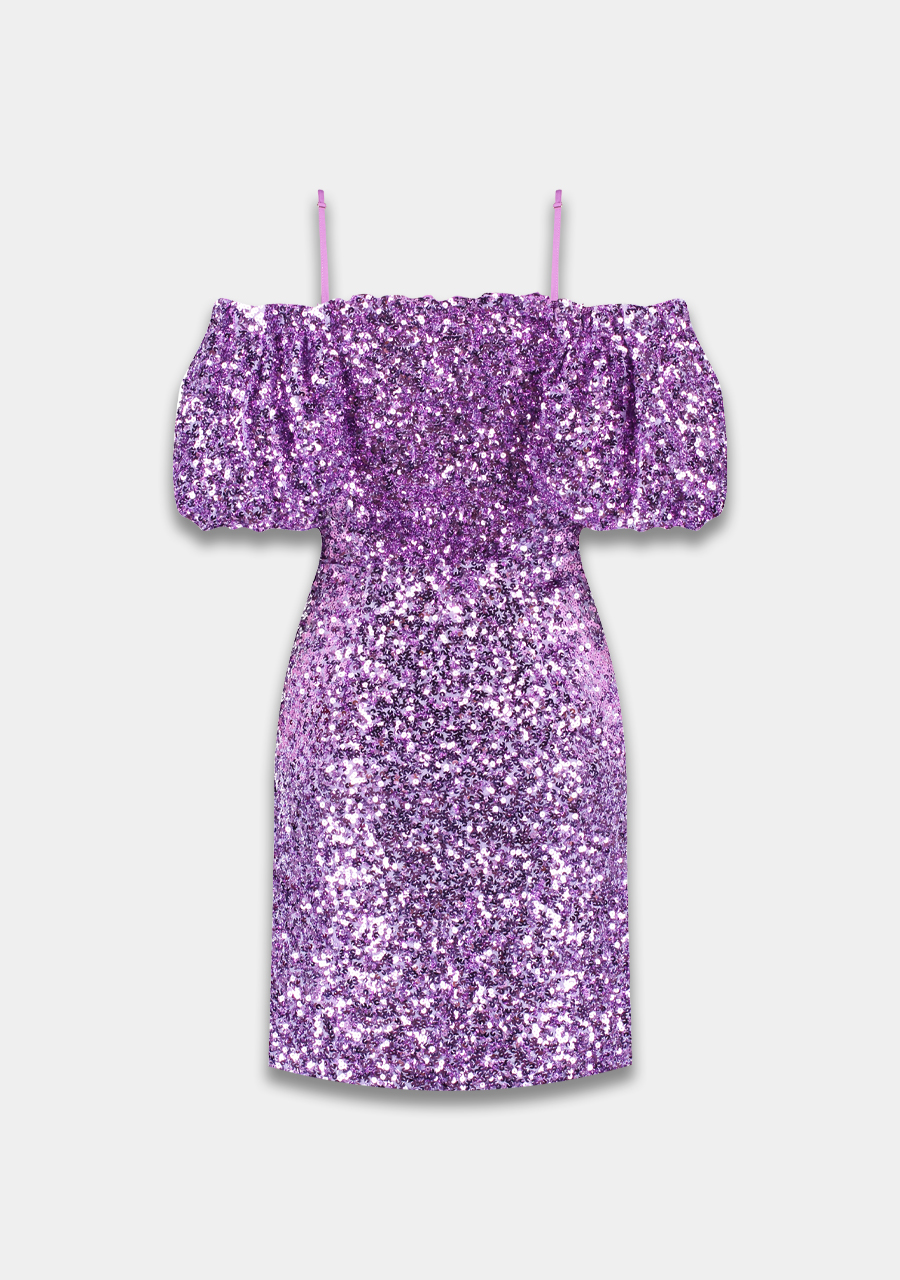 Harper & Yve Jurk Eloise DW24P900 Paars Harper & Yve Jurk Eloise DW24P900 Paars