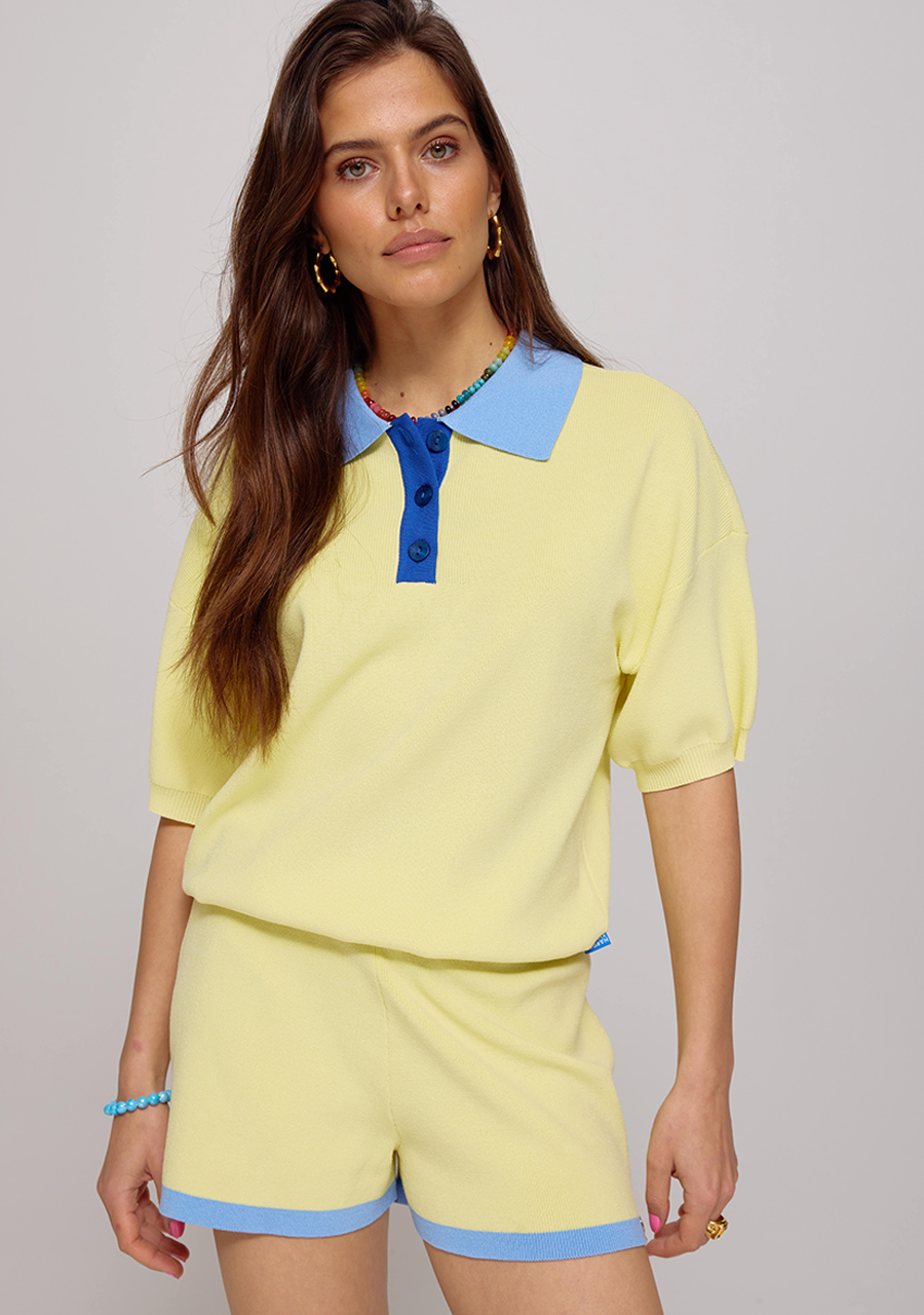 Harper & Yve Short Loki HS25P104 Licht geel