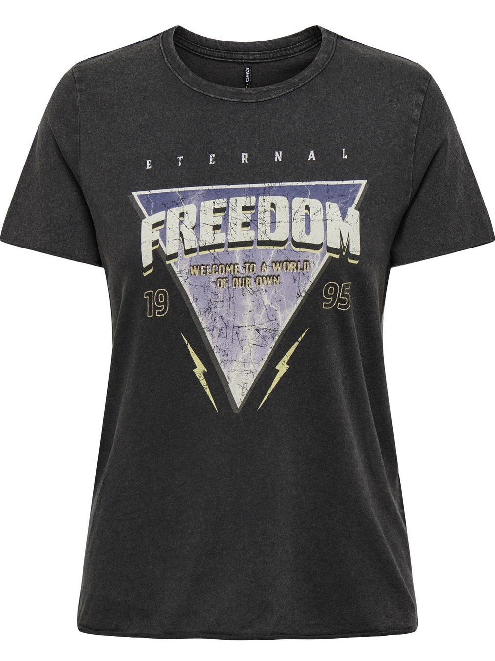 Only T-shirt Lucy 15215721 Jeans zwart