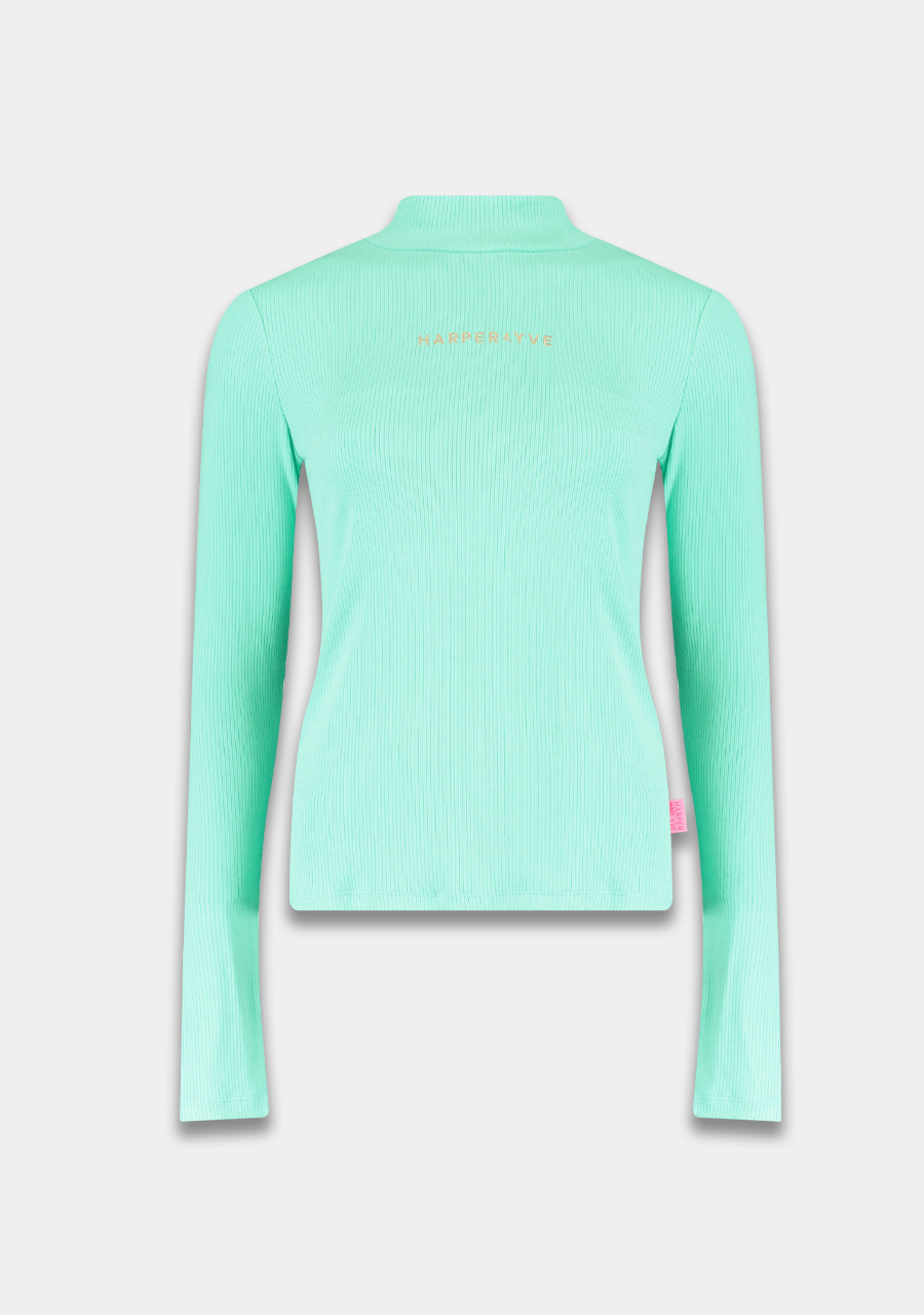 Harper & Yve Top Jane AW24P500 Groen