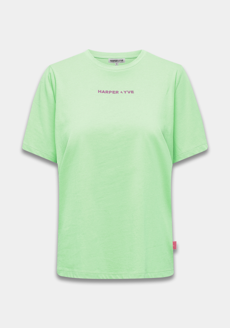 Harper & Yve T-shirt Embrace SS25Y300 Groen