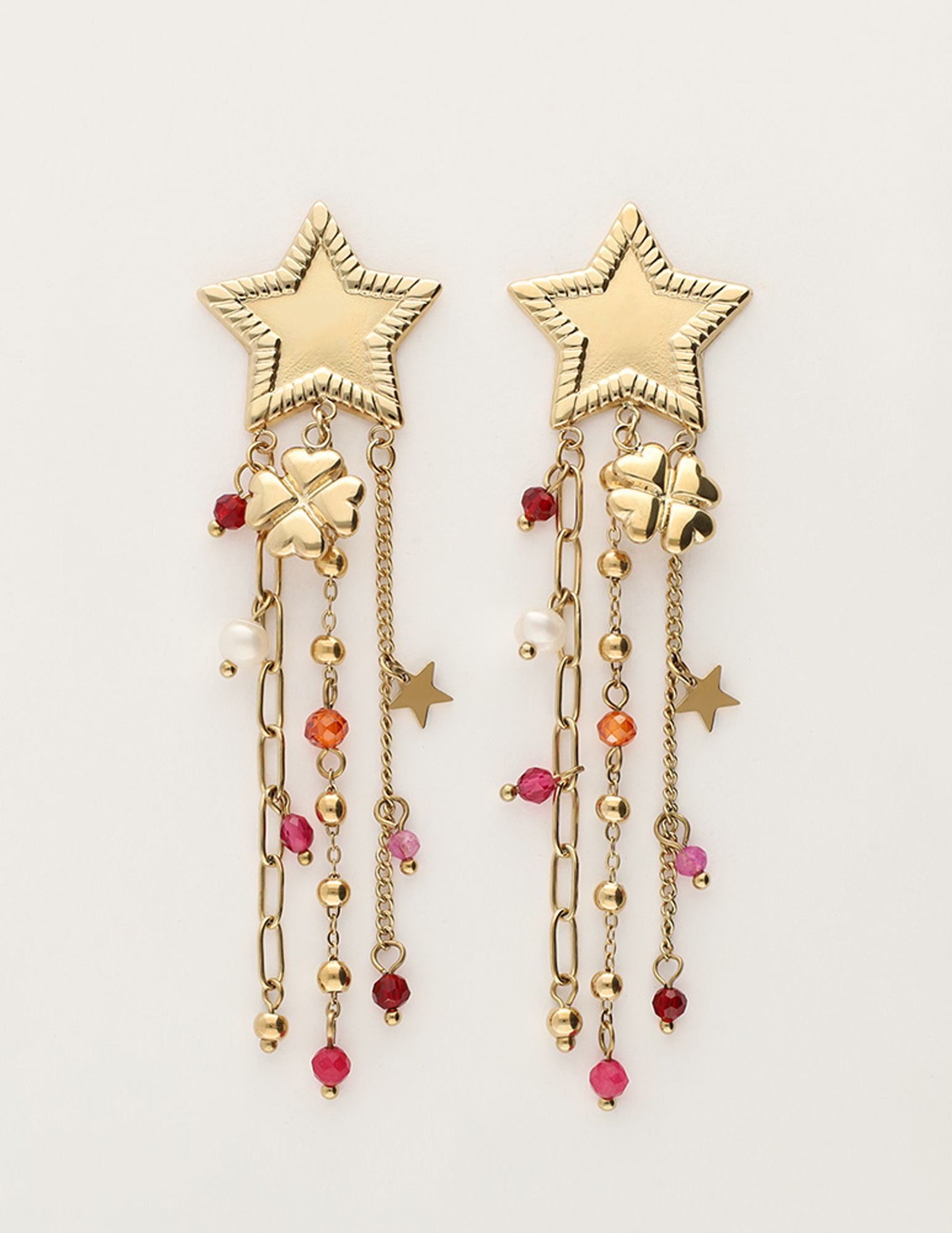 My Jewellery Starry oorhangers met ster MJ11963 Goud