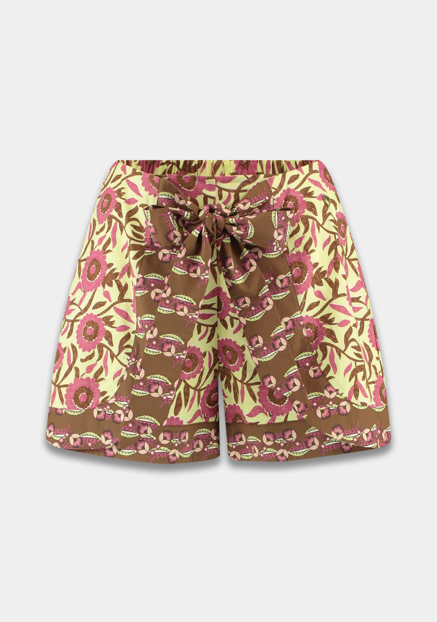 Harper & Yve Short Mila AW24J101 Geel