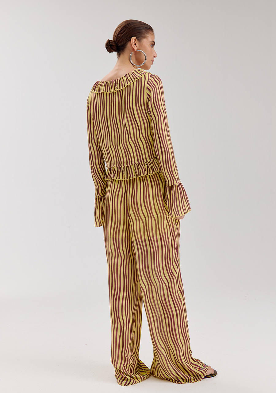 Harper & Yve Broek Riley HS6P105 Geel