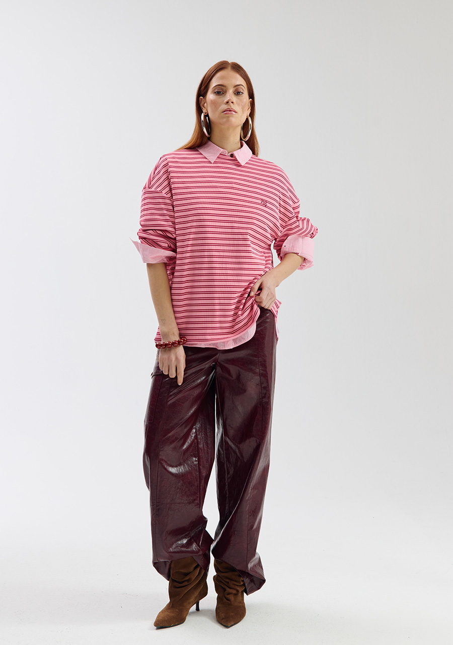 Harper & Yve Shirt Tommy SS6P604 Rose