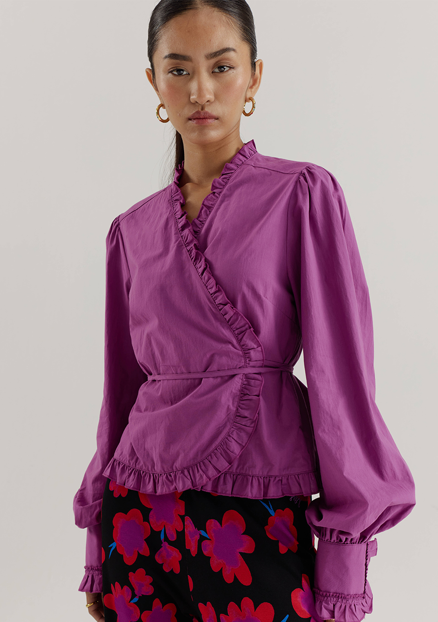 Harper & Yve Blouse Coby AW25P607 Paars