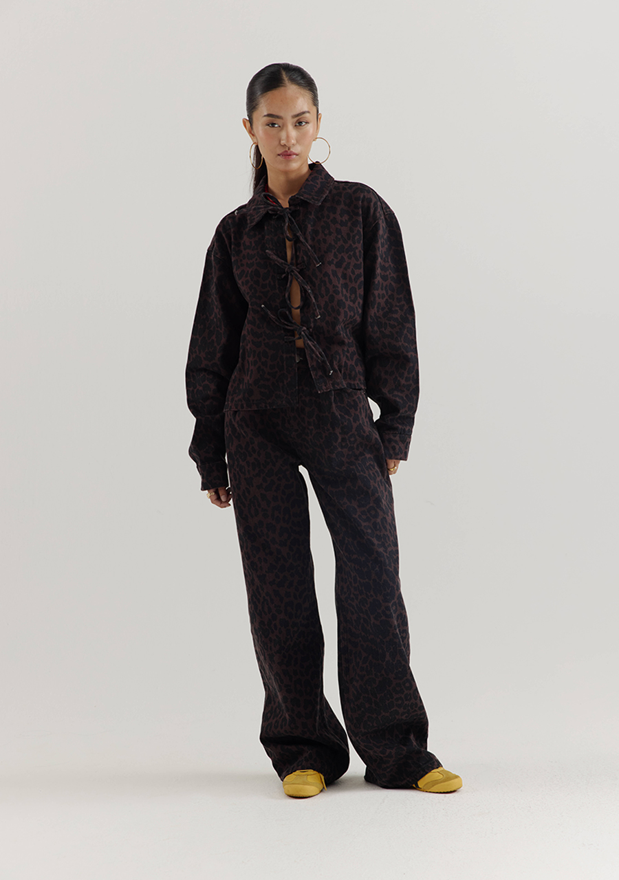 Harper & Yve Jacket Wally AW25R200 Donker bruin