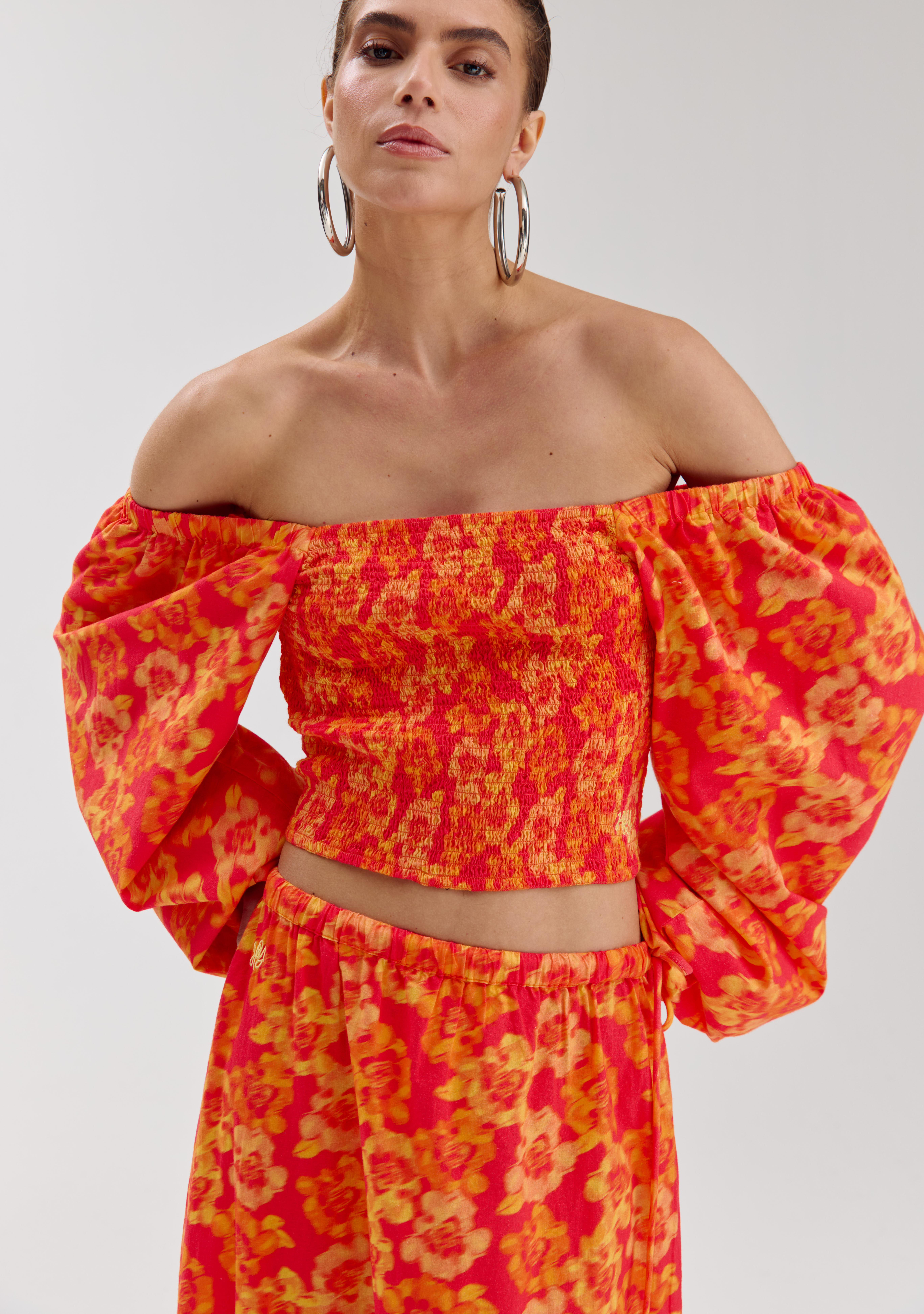 Harper & Yve Blouse Mimi HS6C607 Oranje