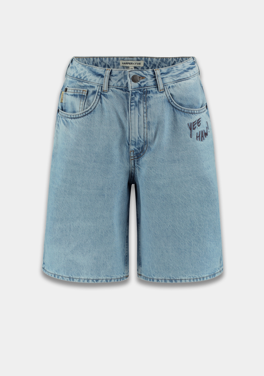 Harper & Yve Short Fayra SS6Z106 Licht blauw