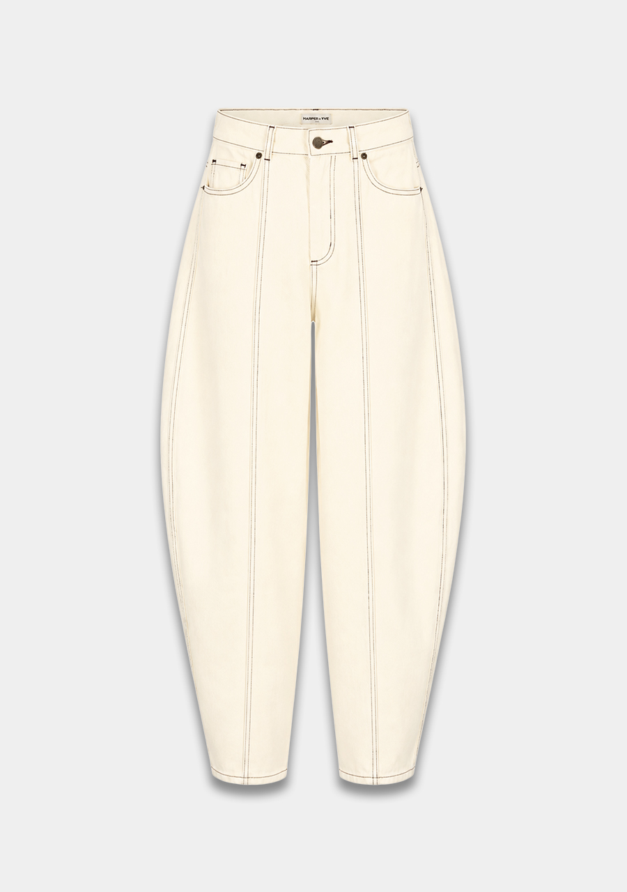 Harper & Yve Broek Arden AW6Z103 Licht geel